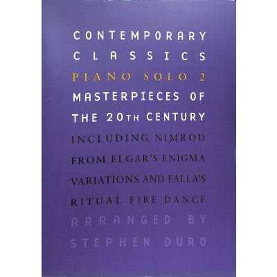 9780711961234 - Contemporary classics piano solo 2