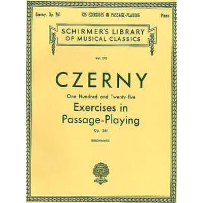 0073999546002 - 125 exercises in passage playing op 261