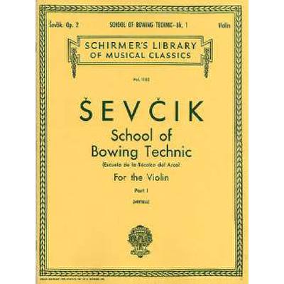 0073999581003 - School of bowing technics violin book 1