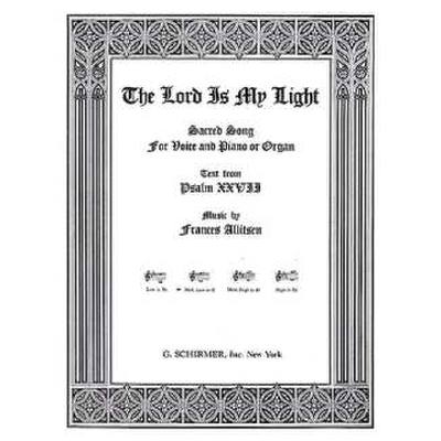 0073999823493 - Lord is my light C-Dur