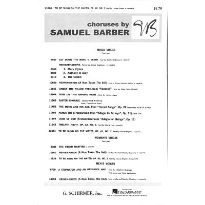 0073999170504 - To be sung on water 0073999170504 - To be sung on water