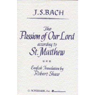 0073999247800 - Matthäus Passion BWV 244 0073999247800 - Matthäus Passion BWV 244