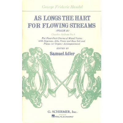 0073999251302 - As longs the hart for flowing chandos anthem 6 Psalm 42 0073999251302 - As longs the hart for flowing chandos anthem 6 Psalm 42
