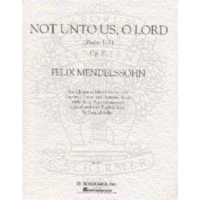 0073999252705 - Not unto us o lord (Psalm 115) 0073999252705 - Not unto us o lord (Psalm 115)