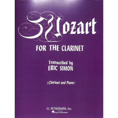 0073999960181 - Mozart for the clarinet 0073999960181 - Mozart for the clarinet