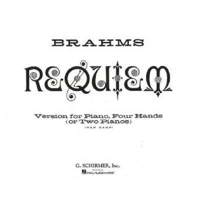 0073999429800 - Ein deutsches Requiem op 45 0073999429800 - Ein deutsches Requiem op 45