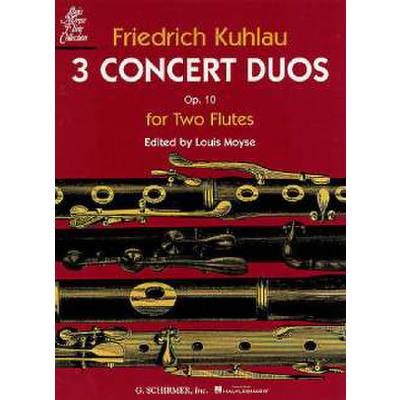 0073999785869 - 3 Concert Duos op 10 0073999785869 - 3 Concert Duos op 10