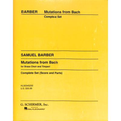 0073999452501 - Mutations from Bach 0073999452501 - Mutations from Bach