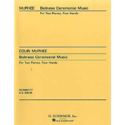 0073999811179 - Balinese ceremonial music
