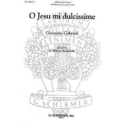 0884088541446 - O Jesu mi dulcissime 0884088541446 - O Jesu mi dulcissime