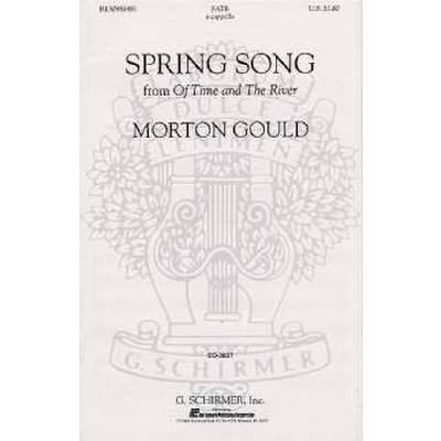 0073999814811 - Spring song from of time + the river a cappella 0073999814811 - Spring song from of time + the river a cappella