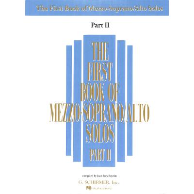 0073999820652 - First book of Mezzosoprano Alto solos 2 0073999820652 - First book of Mezzosoprano Alto solos 2