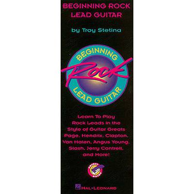 0073999950540 - Beginning rock lead guitar
