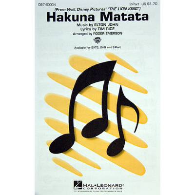 0073999803129 - Hakuna matata