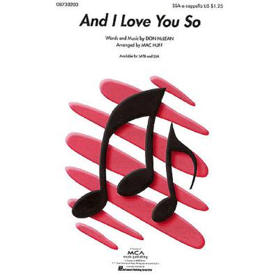 0073999302035 - And I love you so 0073999302035 - And I love you so