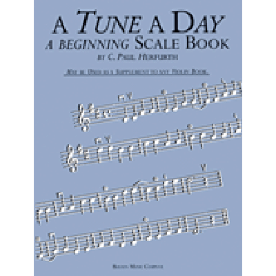 0752187432807 - A tune a day - a beginning scale book