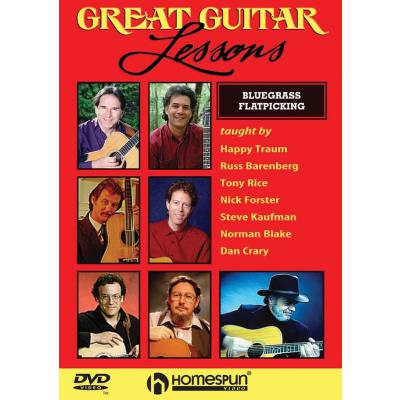 0884088101800 - Great guitar lessons - bluegrass flatpicking