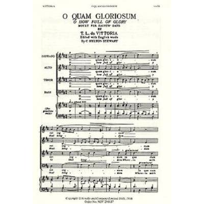 5020679507582 - O quam gloriosum 5020679507582 - O quam gloriosum