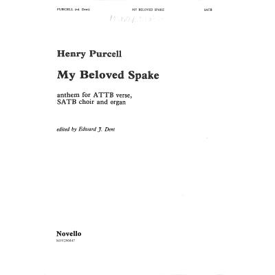 5020679504079 - My beloved spake 5020679504079 - My beloved spake