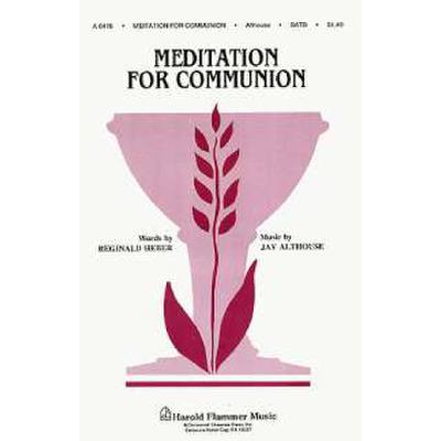 5020679285855 - Meditation for communion