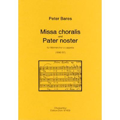 9790202004593 - Missa choralis + Pater noster