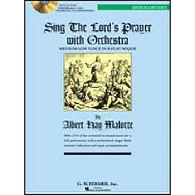 0073999551129 - Sing the lords prayer B-Dur with orchestra (medium low voice)