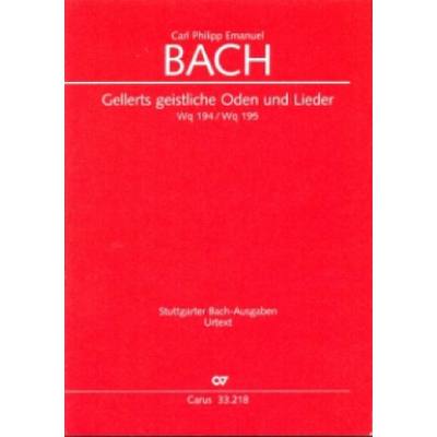 9790007051846 - Gellerts geistliche Oden + Lieder WQ 194 + 195 9790007051846 - Gellerts geistliche Oden + Lieder WQ 194 + 195