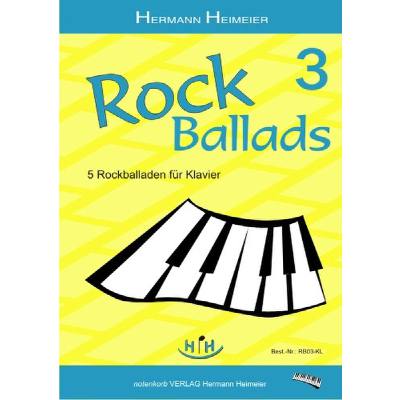 Rock Ballads 3 - 5 Rockballaden für Klavier