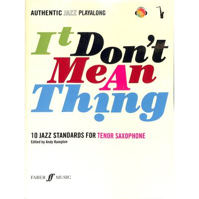 9780571527410 - It dont mean a thing - 10 Jazz standards