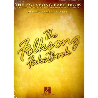 0073999907353 - The folksong fake book