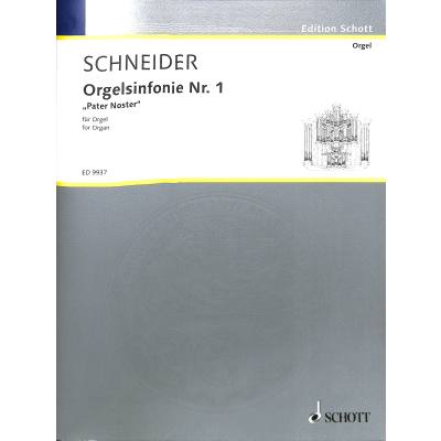 9790001140782 - Sinfonie 1 - Pater Noster