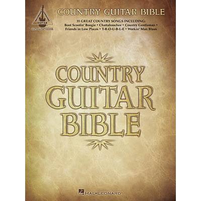 0073999443189 - Country guitar bible