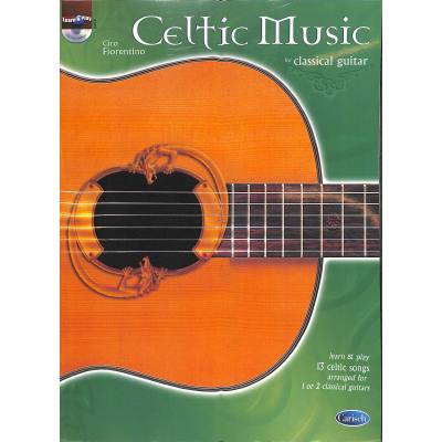 9788850709458 - Celtic music for classical guitar