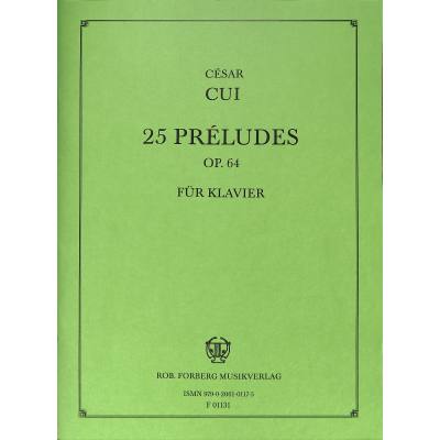 25 Preludes op 64