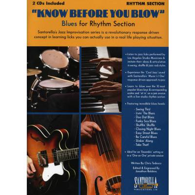 0649571004378 - Know before you blow - blues for rhythm section