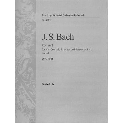 Konzert a-moll BWV 1065