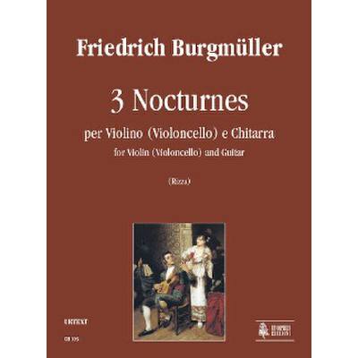 9790215315839 - - GEBRAUCHT 3 Nocturnes Violine Violoncello Gitarre - Preis vom 05072023 043534 h