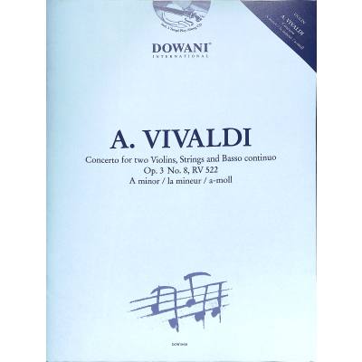 9783905476705 - Concerto grosso a-moll op 3 8 RV 522 F 1 177