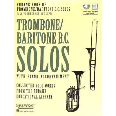 0073999004106 - Rubank book of trombone solos