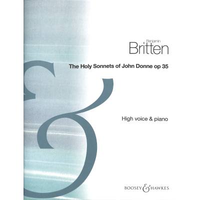 9790060014475 - Holy sonnets of John Donne op 35