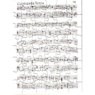 8032212100201 - Gagliarda terza Muzzle - Mini Puzzle Postkarte 8032212100201 - Gagliarda terza Muzzle - Mini Puzzle Postkarte