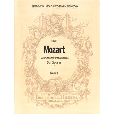 9790004332122 - Don Giovanni KV 527 - Ouvertüre