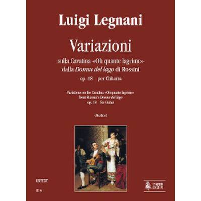 9790215310636 - Variazioni sulla Cavatina oh quante lagrime dalla donna del lago