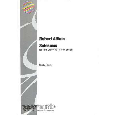 9790501870752 - Solesmes for flute orchestra
