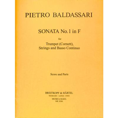 9790004482186 - Sonate 1 F-Dur 9790004482186 - Sonate 1 F-Dur