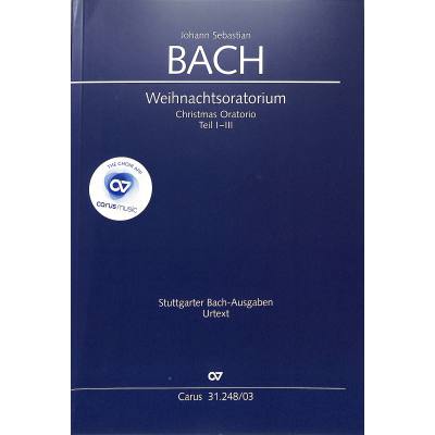 9790007086169 - Weihnachtsoratorium BWV 248 (Teil 1-3) Klavierauszug - Johann Sebastian Bach Kartoniert (TB)