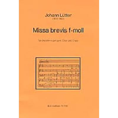 9790202007099 - Missa brevis f-moll