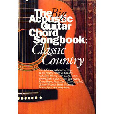 9780711995451 - Big acoustic guitar chord songbook classic country