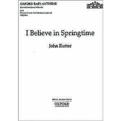 9780193511385 - I believe in springtime