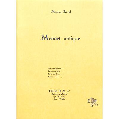 9790230588171 - Menuet antique